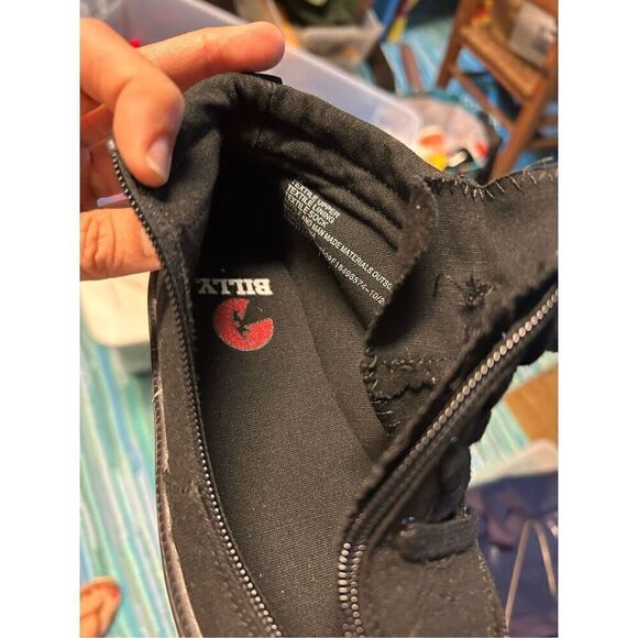 Black to the Floor BILLY Classic D|R II High Tops - Picture 3 of 11